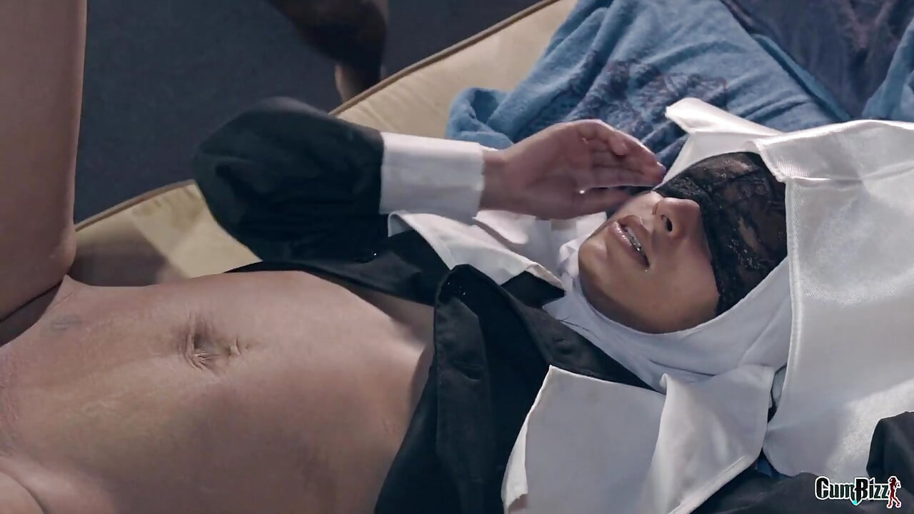 Teen nun creampie gangbang