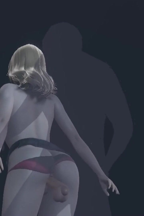 Capitão e a Jovem no Night Park - Hentai 3D Sem censura 08