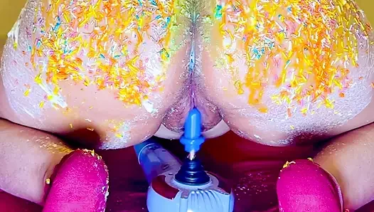 Pakistani hijabi Cake ass Squirting
