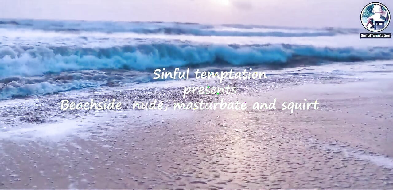 Public Beach Masturbate and Squirt