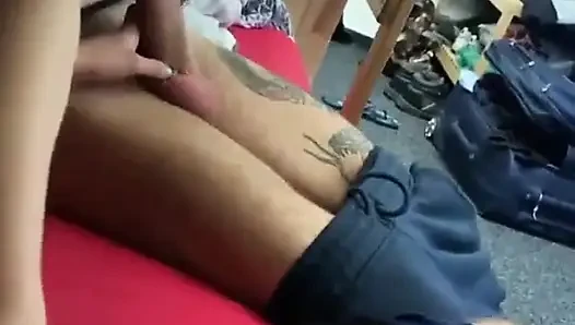 Francesca Palma 2 büyük yarakla eğleniyor