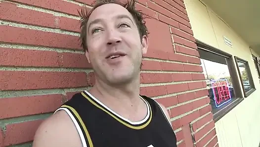 Big Hard White Cock for Her Mouth