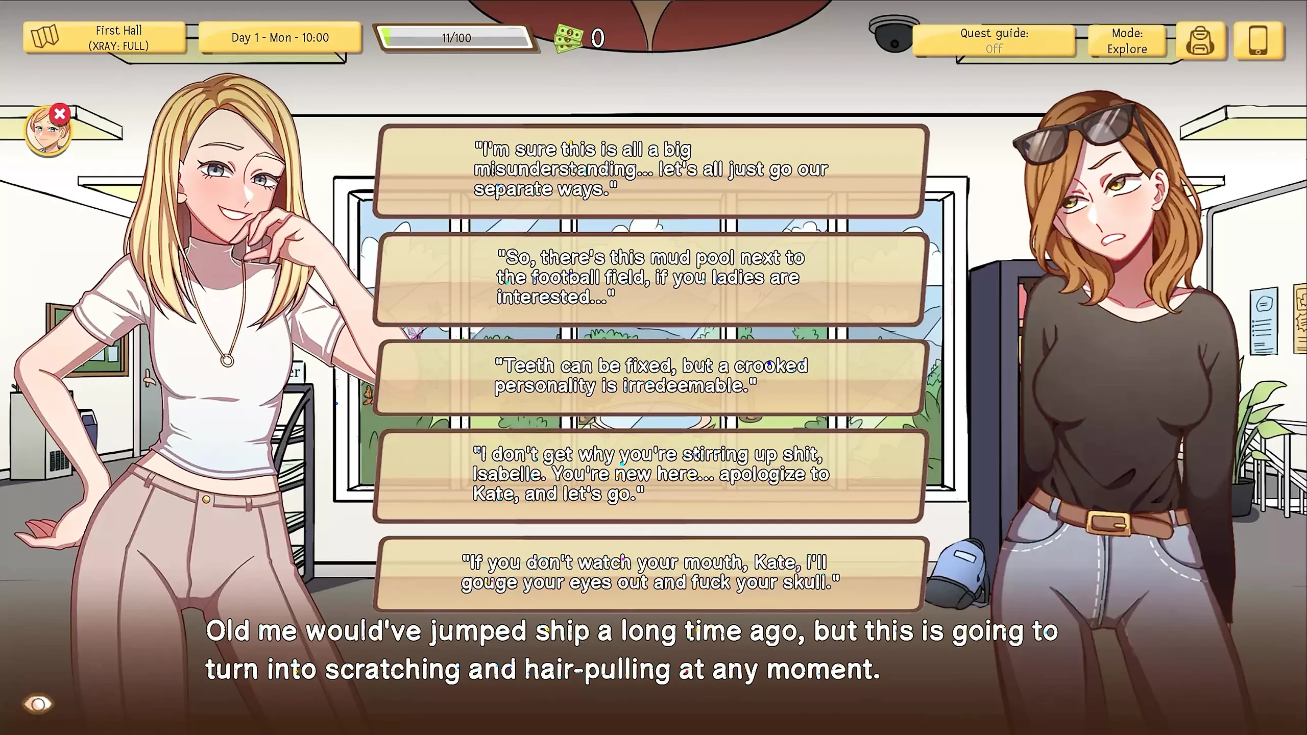 Another Chance by Time Wizard Studios: Blowing Some Apologies 2