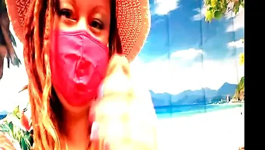 Смотри, как я подрачаю дилдо, пока я тебя сиссифицую