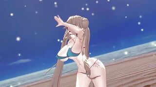 MMD R-18アニメの女の子セクシーなダンスクリップ180