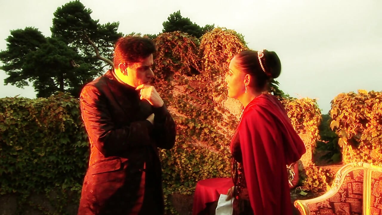 Lady Macbeth expostulates her husband to think about witches oracular utterances