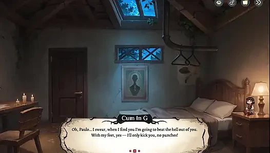 Hotel Tales GESPENsTISCHES HENTAI-Spiel ep.5 GHOST barkeeper neckt IM COWGIRL-stil!