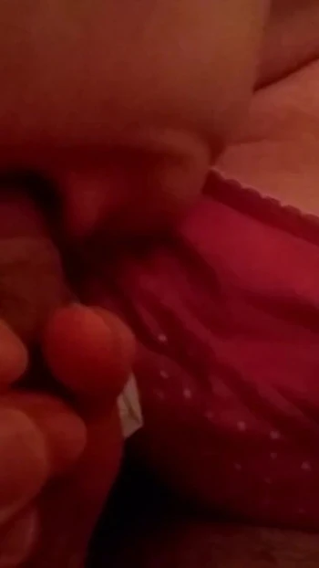 Powerful moment from "Wife bites a dick + handjob and facial"