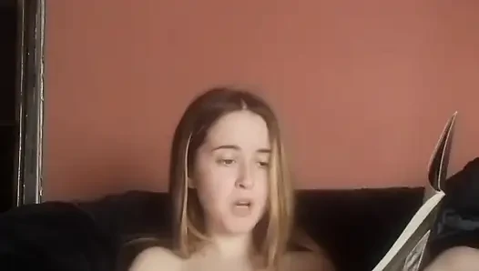 Vibratörümü kullanırken okumaya çalışıyorum