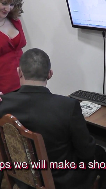 Must-share moment from "Boss And Secretary. In Office Boss Fucks Secretary With Doggystyle And Missionary. Office Sex."