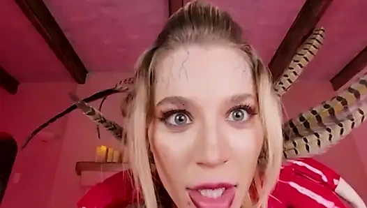 VRCosplayX As Blake Blossom As Beatrice Becomes Immortal Succubus Her Hunger For Your Cock Skyrockets Part 1