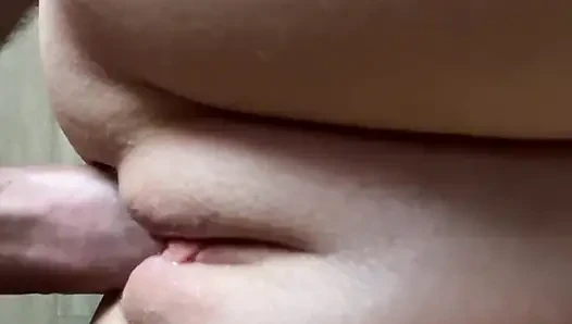Fucked a beautiful bitch with a big ass and a cool pussy