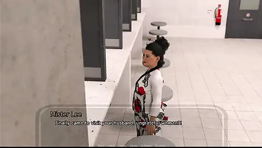 Büyükannelerin evi 144 Belediye başkanının amını sikiyorum ve sonra Bayan Lee'yi kocasının önünde siktim