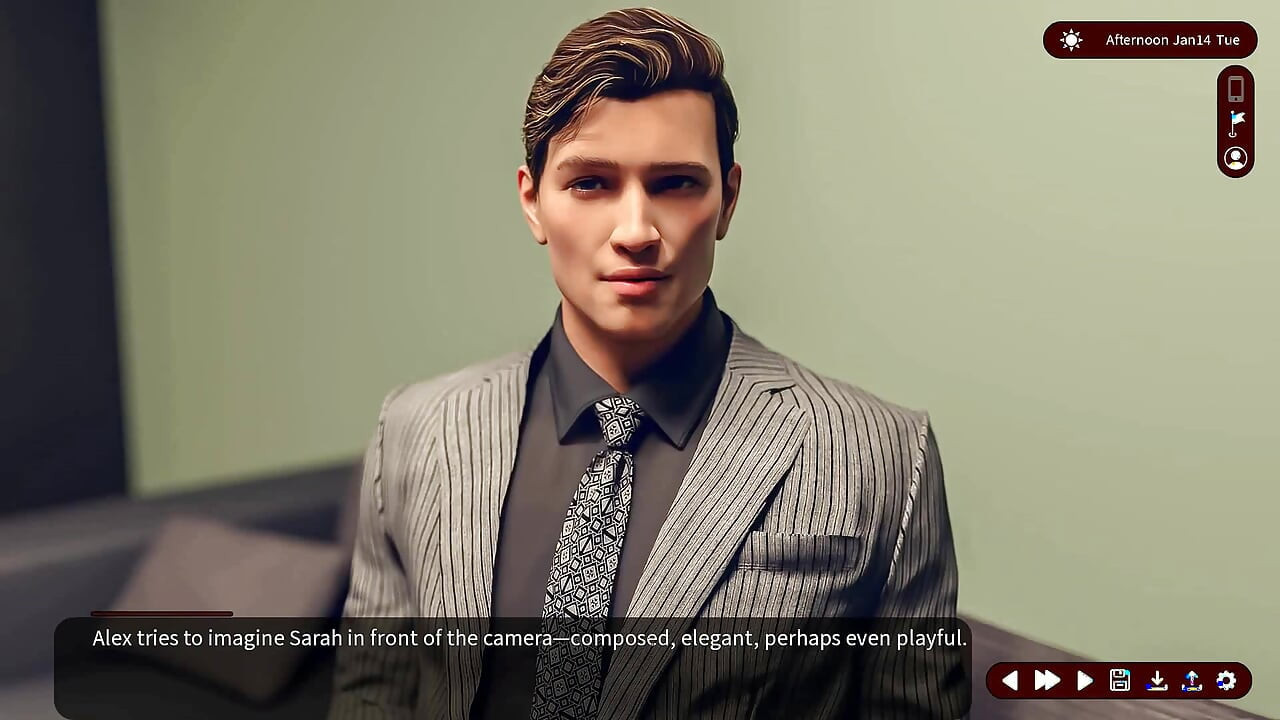 Whispers of desire: si model hot dan sekretaris seksi dengan kontol di mulutnya - episode 16