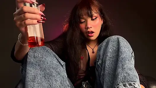 Kaki berlumur minyak dan lezat