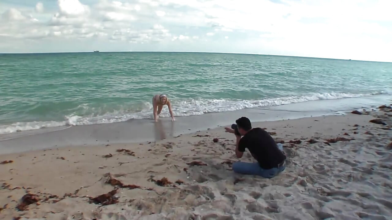 Blonde teen gets fucked by a big hard cock