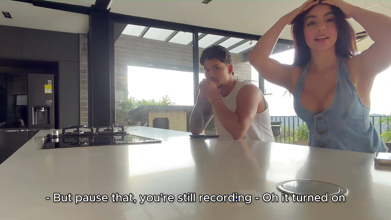 I give my boyfriend an anal douche and it's my stepbrother who fills my ass with cum - Iris Rodriguez & Danner Mendez