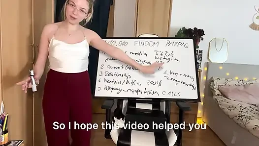 Cara Menghasilkan $ 10,000 Sebulan di Findom