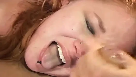 Insatiable Redhead Teen Takes Every Cock Offered
