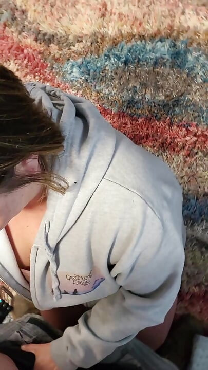 Works so hard for the cum beautiful passionate sexy milf loves cum and cumming cums again and again sucking his cock so good