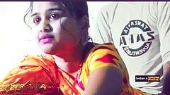 Muslimischer Junge fickt hindisches Zimmermädchen Bhabhi in der Küche
