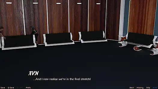 Закованная в космосе - стриптизерская милфа светит своими большими сиськами