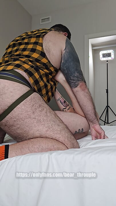 I find my daddy in the room, ready for me to suck his cock and for him to fuck my ass (First Preview)