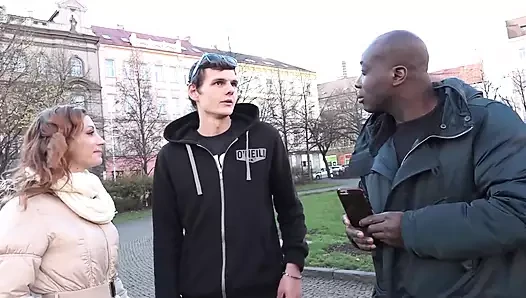 my wife is having first time black cock