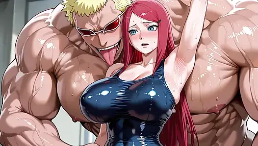 Doflamingo (OP) x Kushina (Naruto)