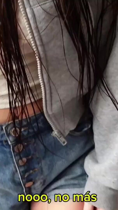 Busty teen stepsister wears jean shorts but decides to fuck secretly so you don't tell her parents. | Clip 1