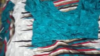 Mijn stiefmoeder hete saree blouse