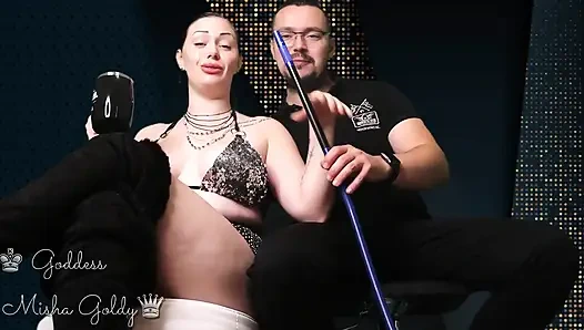 My little premature ejaculator training! Faster and even faster!