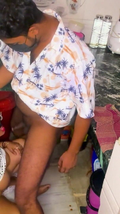 Angry Desi Maid Gets Fucked Hard by Boss in Kitchen Intense Kitchen Sex part 2 Hindi video | Clip 1