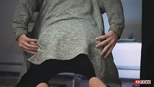 Femboy kadın kılıklı kadın sert şaplak yiyor - götüme tap bebeğim