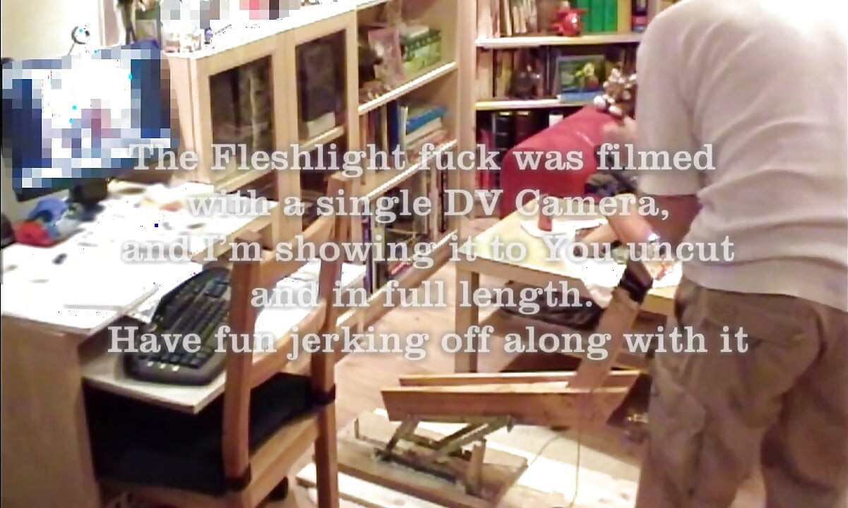 Fleshlight Stand Fuck Masturbation Uncut