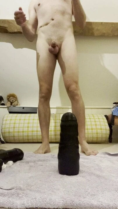 WAD Cosmic Crash huge anal dildo