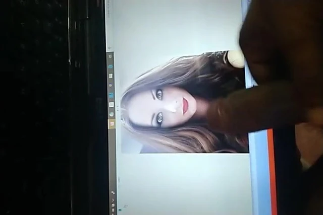 My cum tribute to gorgeous AmandaNaughty, Cum tribute 3