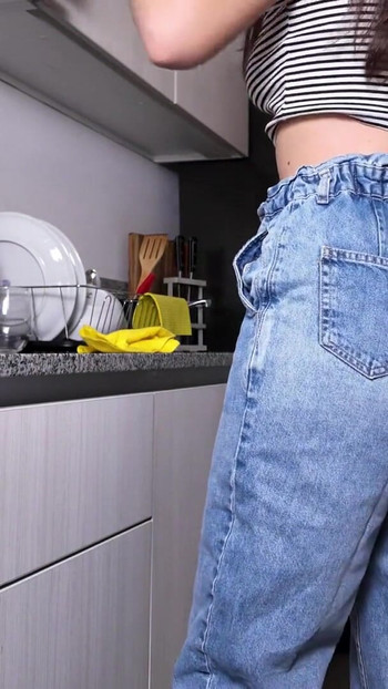 Key moment from "Stepson can stop time for 2 minutes to creampie his stepmother"