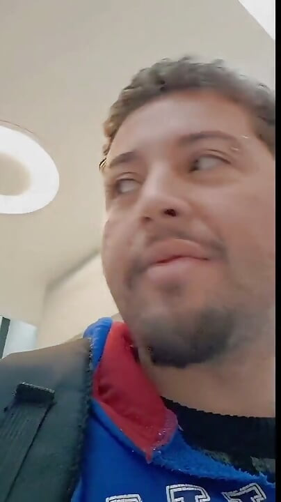 I Got Caught Showing off in the Men's Restroom with a Soft Cock and Almost Got Kicked Out