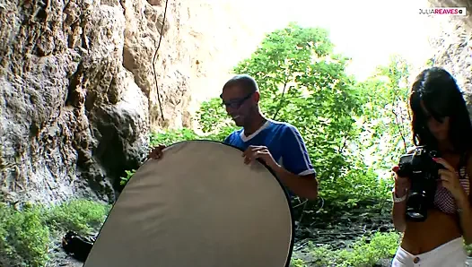 Si rambut merah menunggangi anal kakek