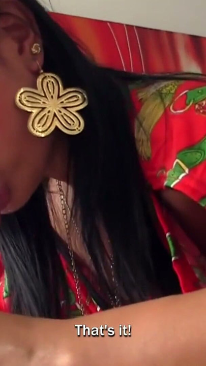 Latina Teen Gets Cum On Her Braces | Clip 1