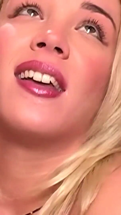 Olivia Saint gets down on her knees to give blowjobs before double penetration | Clip 1