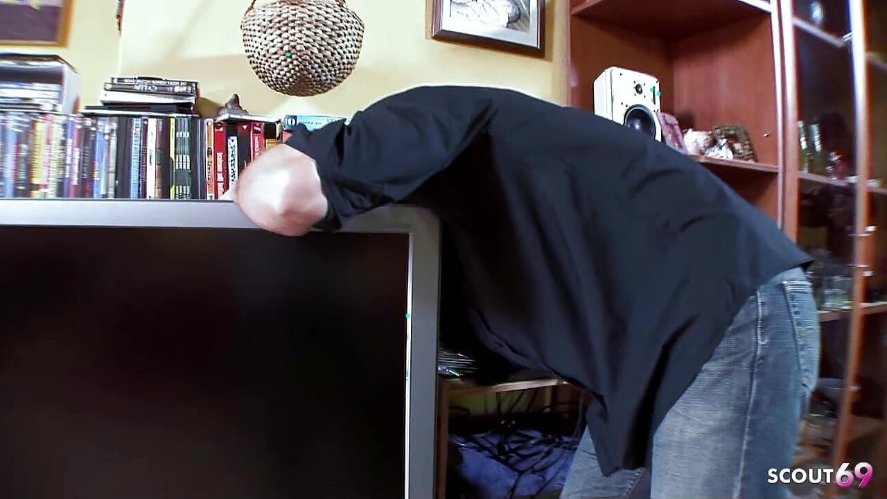Guy Gets Fucked Hard in the Ass by Two Transsexuals in Threesome