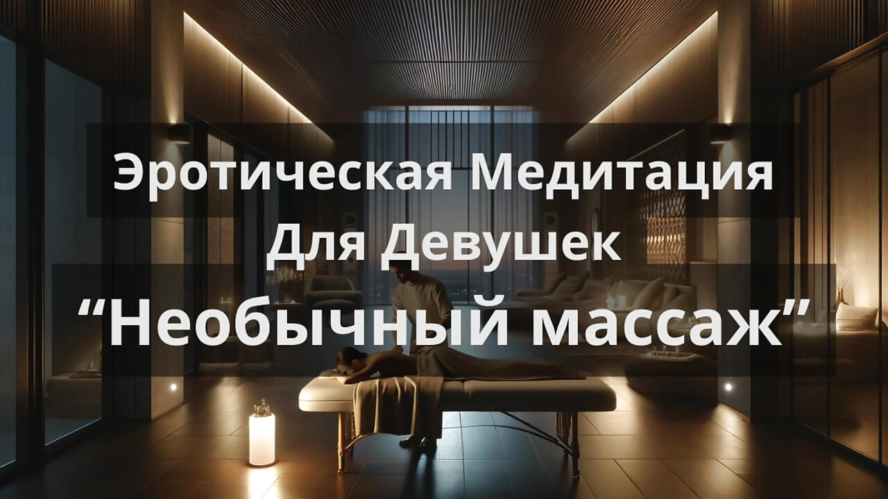 Erotic Meditation for Girls "Unusual Massage"