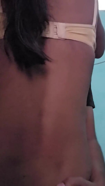 Emotional moment from "Fucking and touching my girlfriend boobs . Indian sex video"