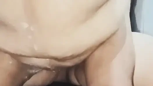 Pleasing my lover with sits in the shower