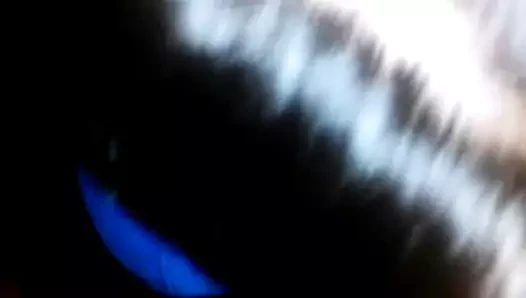she's sucking the pipe