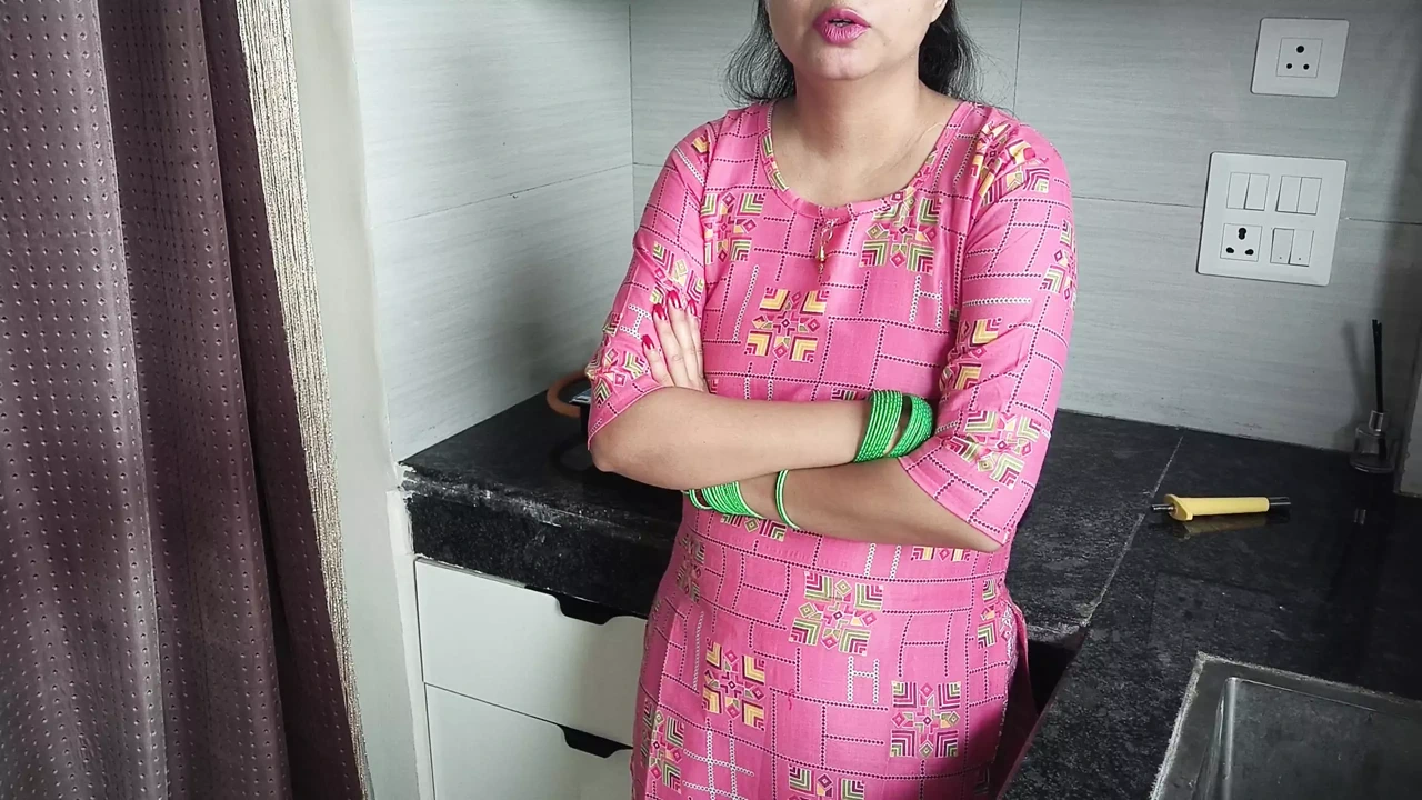 hot xxx Stepmom fucked hard until orgasm with hindi audio with dirty talk stepson seducing at home