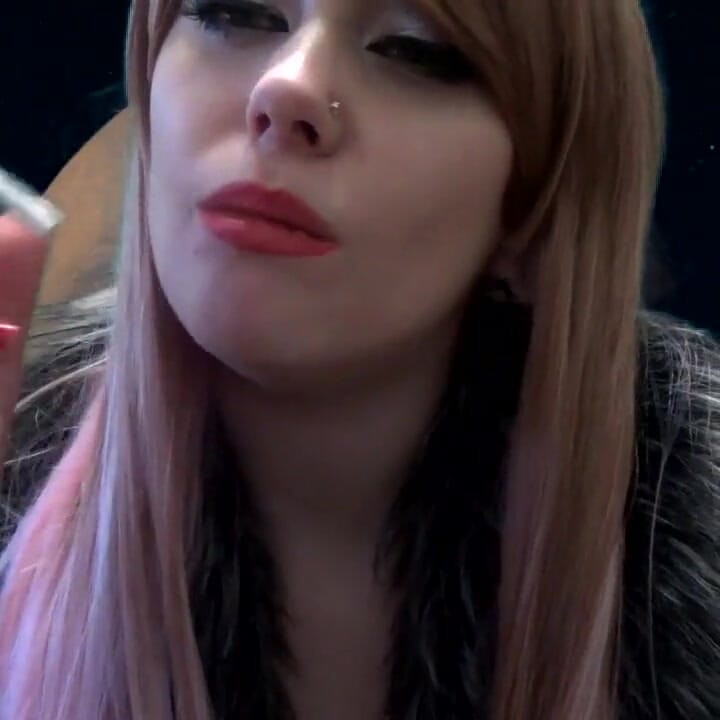 Sexy evil vampire smoking and talking to you!