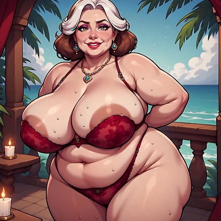 Grandota glamorosa chicas ai art